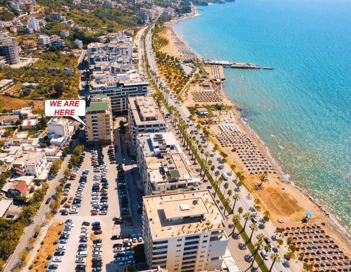 Victoria Lungomare Apartment Vlorë エクステリア 写真