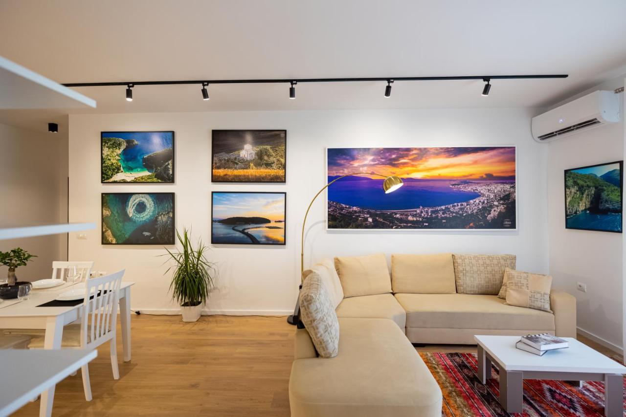 Victoria Lungomare Apartment Vlorë エクステリア 写真