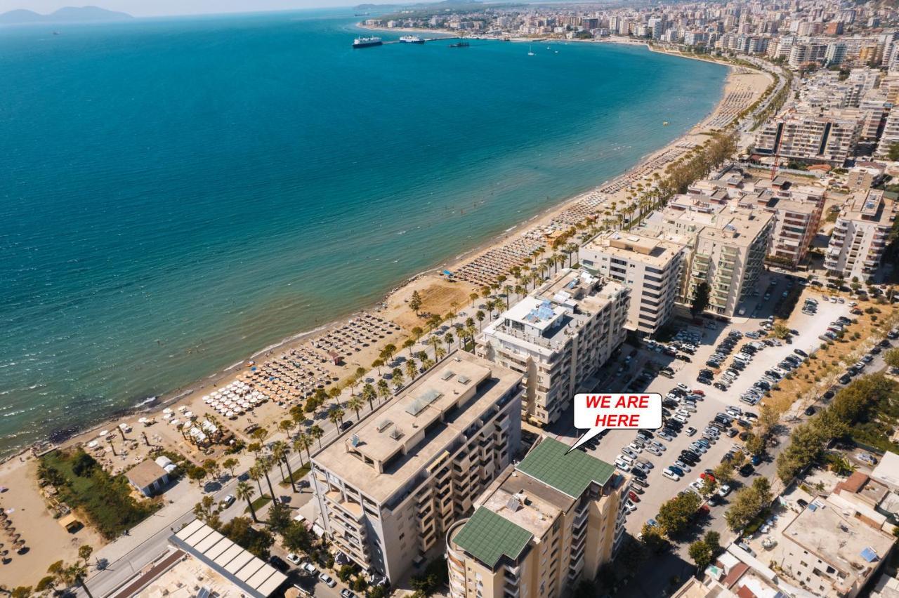 Victoria Lungomare Apartment Vlorë エクステリア 写真