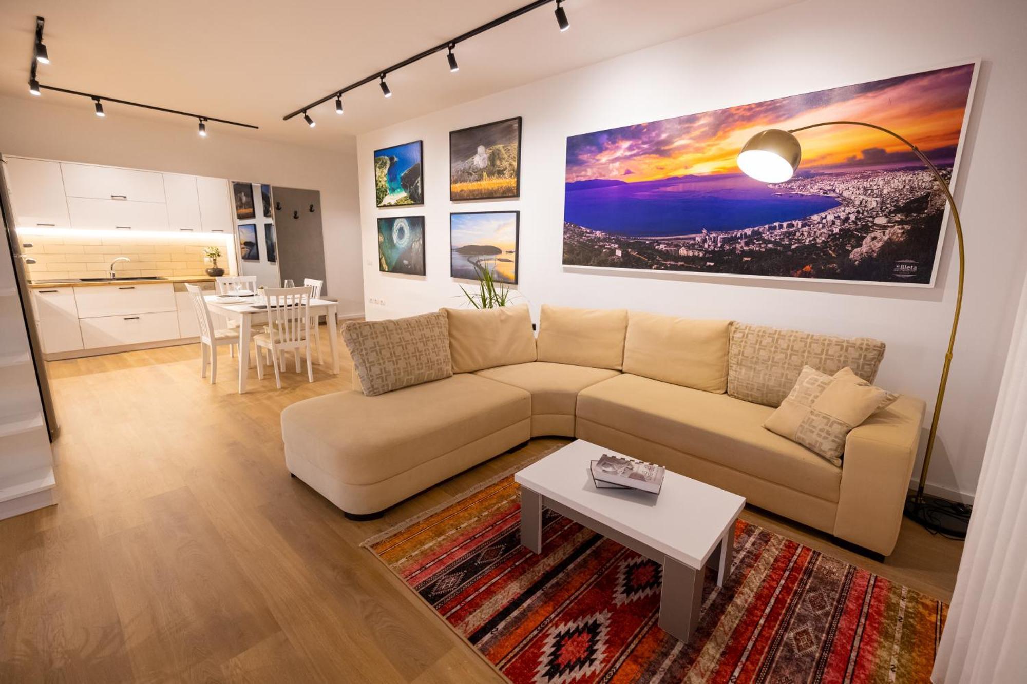 Victoria Lungomare Apartment Vlorë エクステリア 写真