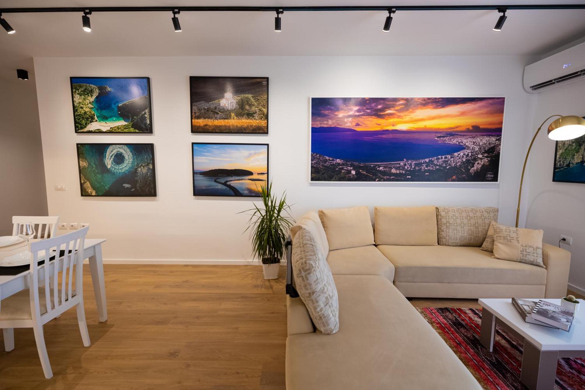 Victoria Lungomare Apartment Vlorë エクステリア 写真