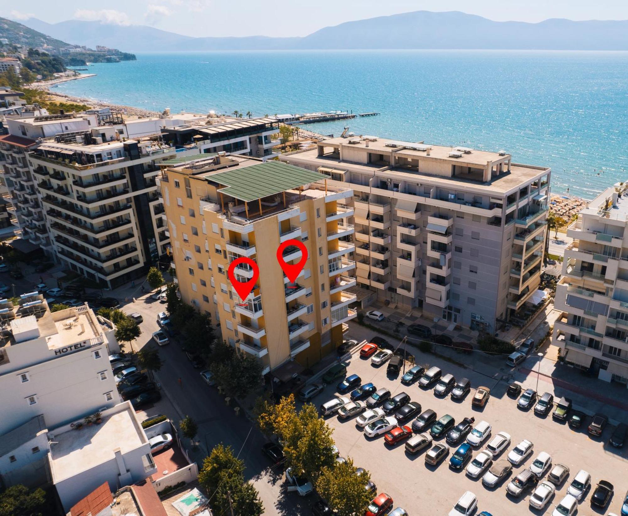 Victoria Lungomare Apartment Vlorë エクステリア 写真